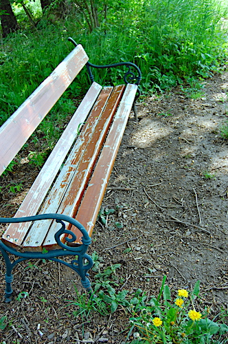 Bank zum Entspannen