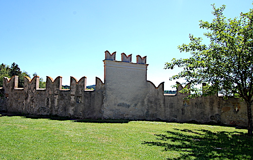 Burg Rappottenstein Gartenterrasse