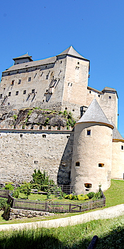 Burg Rappottenstein Seitenansicht