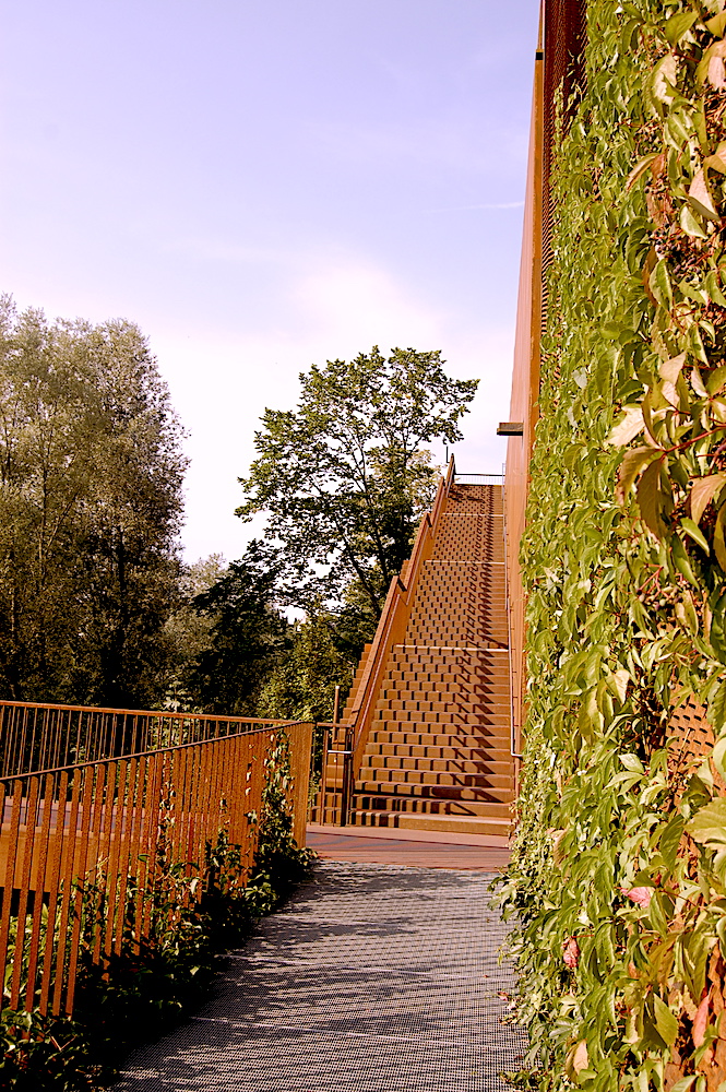 Rostige Treppe in Steyr