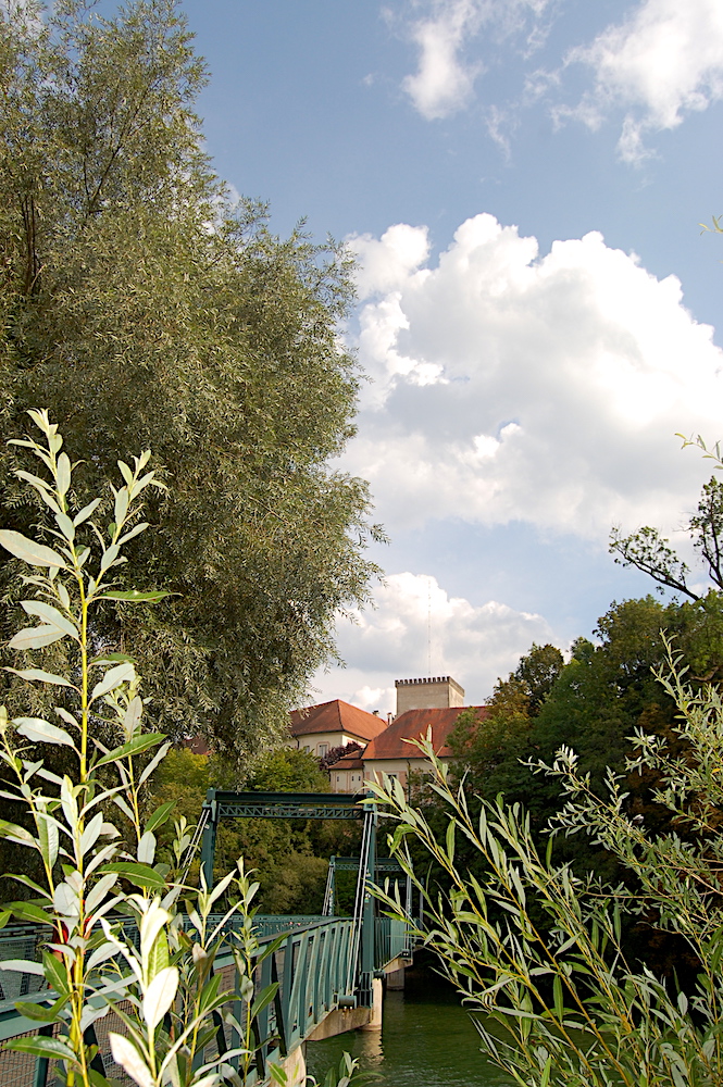 Wolkenbehangenes Steyr