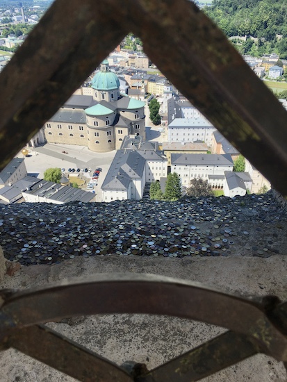 Blick Festung Hohensalzburg