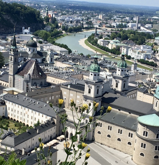 Blick von Festung Hohensalzburg