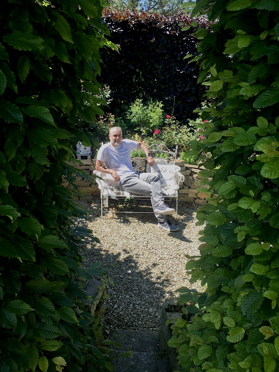 Natürlicher Rahmen im Adams Garden