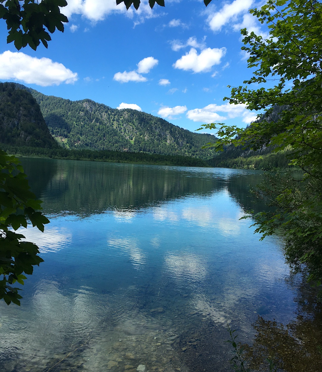 Spiegelung im See